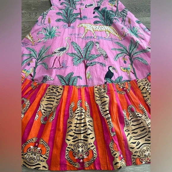 🌺 Cella & Flo Floral Fashion Dress – Size 2 🌺 - Picture 7 of 16